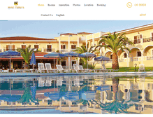Tablet Screenshot of hotelpalmyra.gr